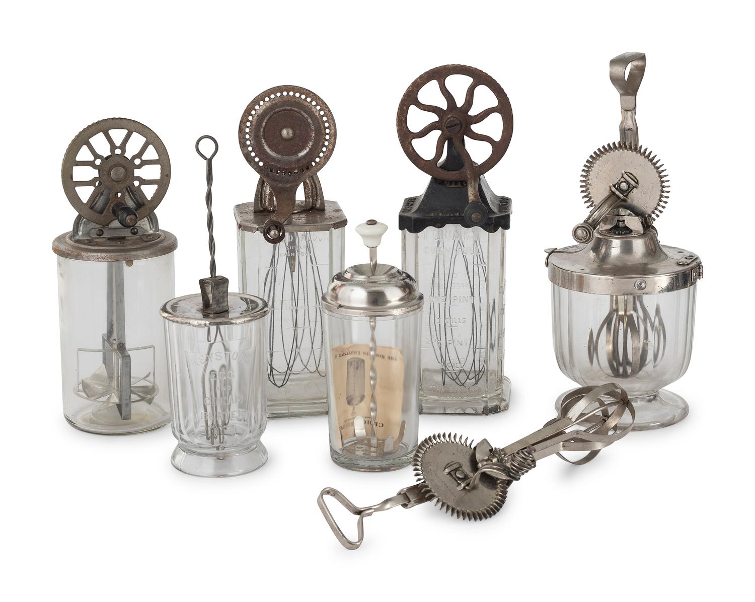 A Group of Six Beater Jars