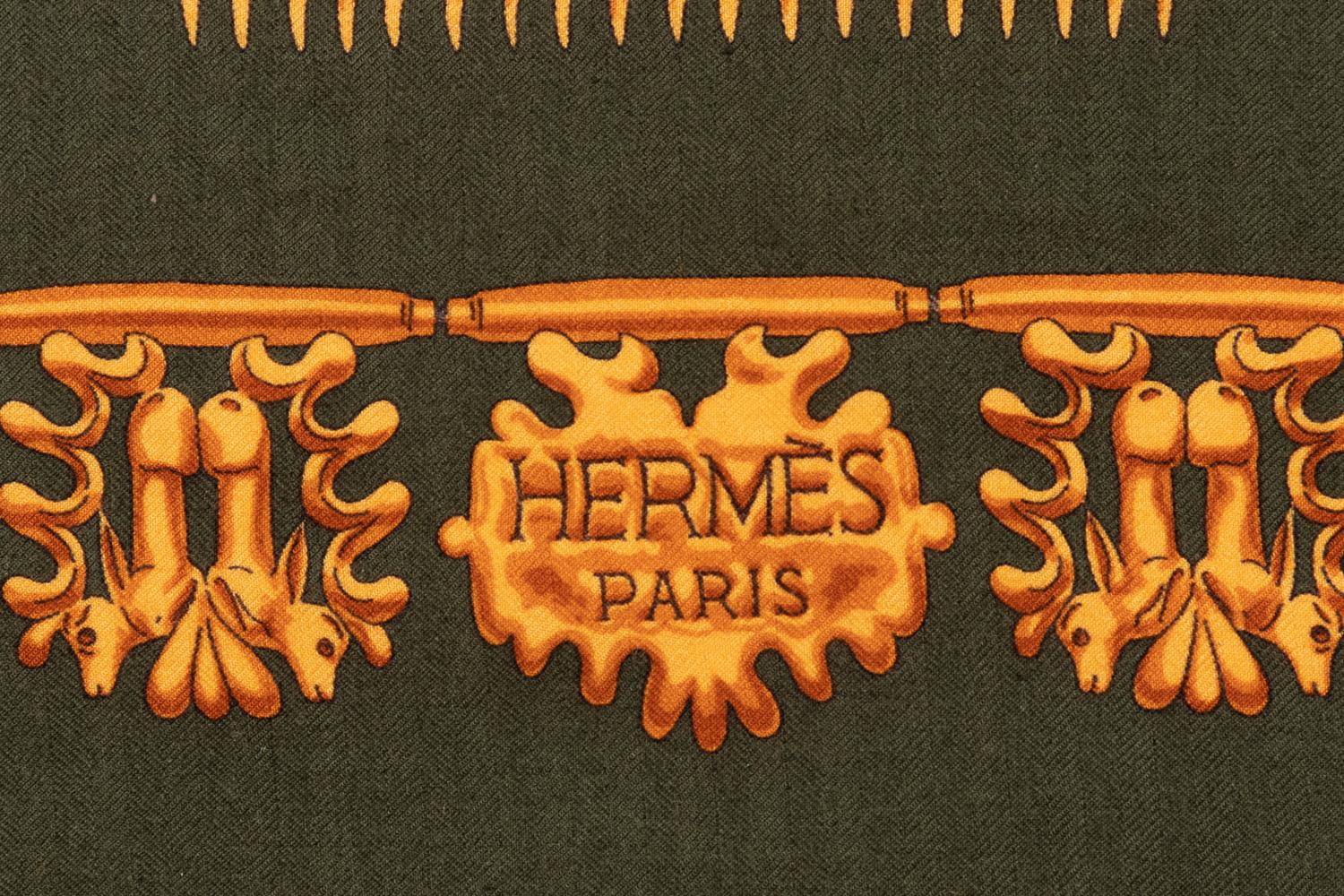 Hermès 140cm Cashmere/Silk Scarf