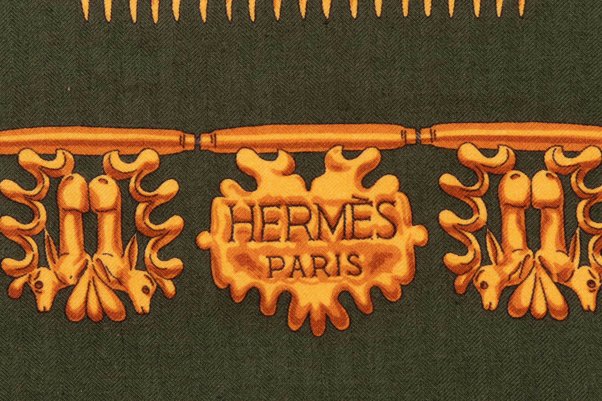 Hermès 140cm Cashmere/Silk Scarf