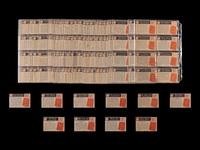 A Near Set of 1955 Bowman Baseball Cards (317/320)