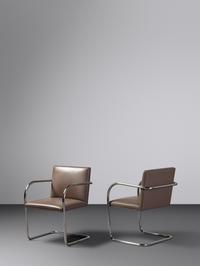 Set of Eight BRNO Chairs Knoll, USA
