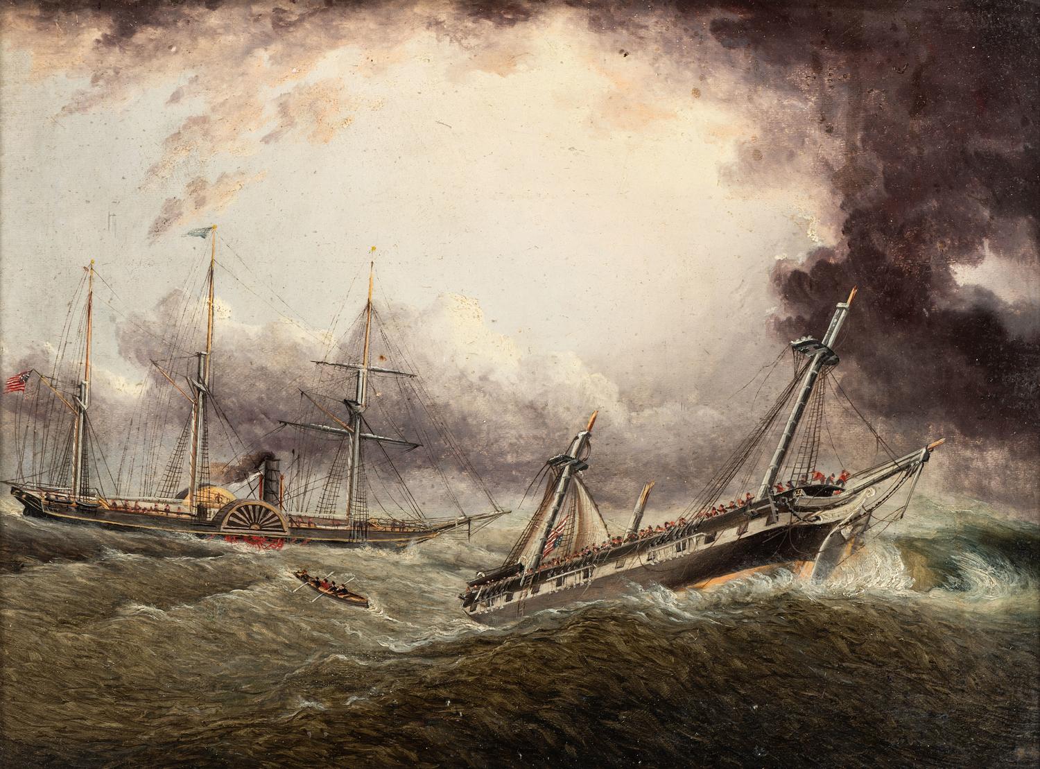 Attributed to James E. Buttersworth (British, 1817-1894)