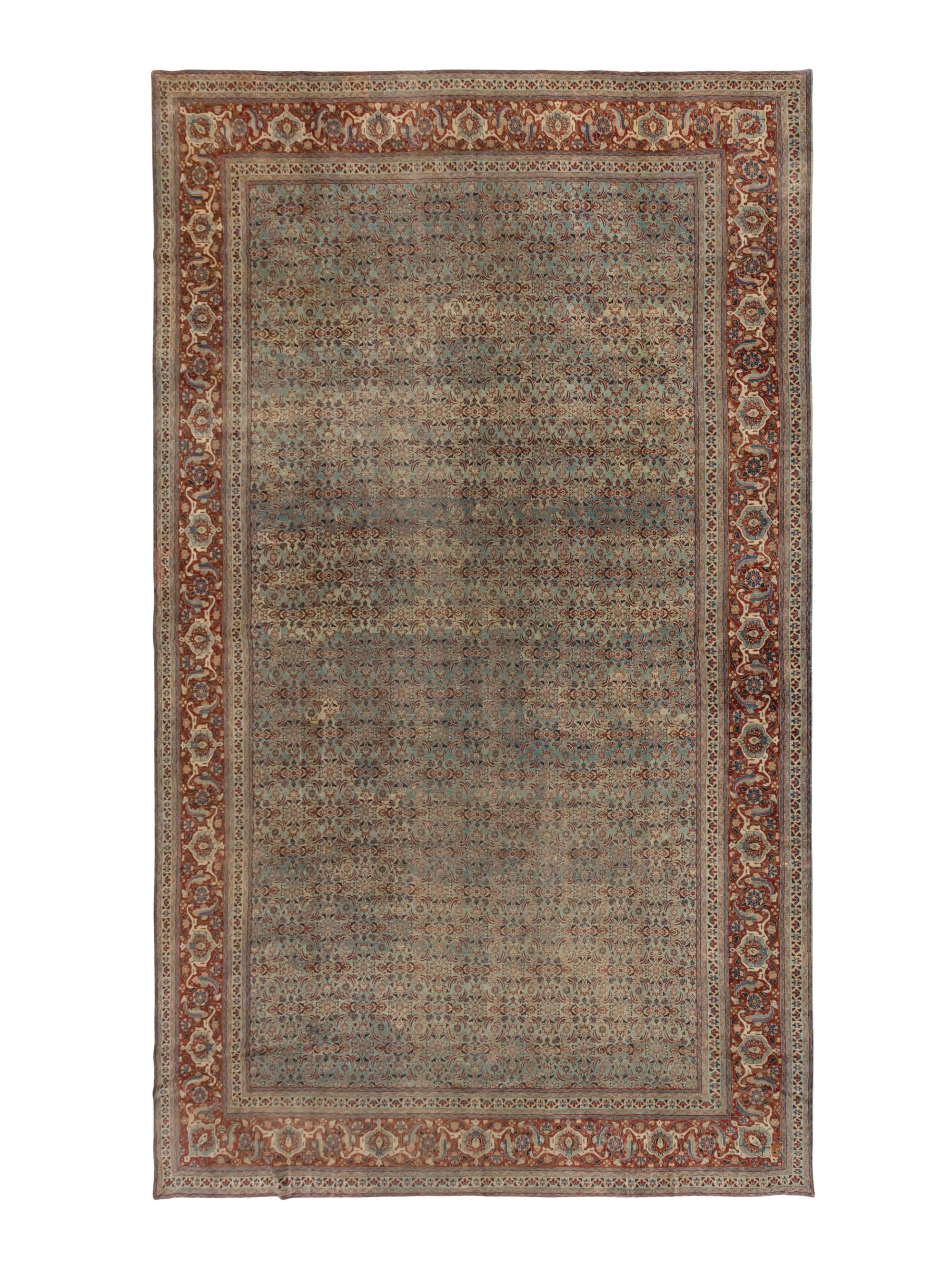 A Tabriz Rug