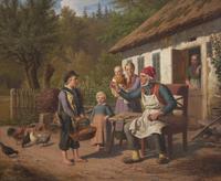 Grandfather's Advice , 1858
