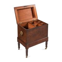A Regency Mahogany Cellarette