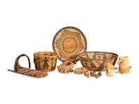 Assortment of Southwestern and Southeastern Baskets