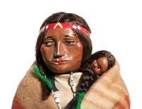 Group of Skookum Dolls