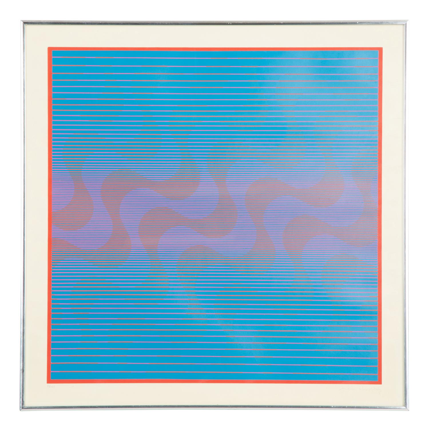 Untitled (Blue and Red)