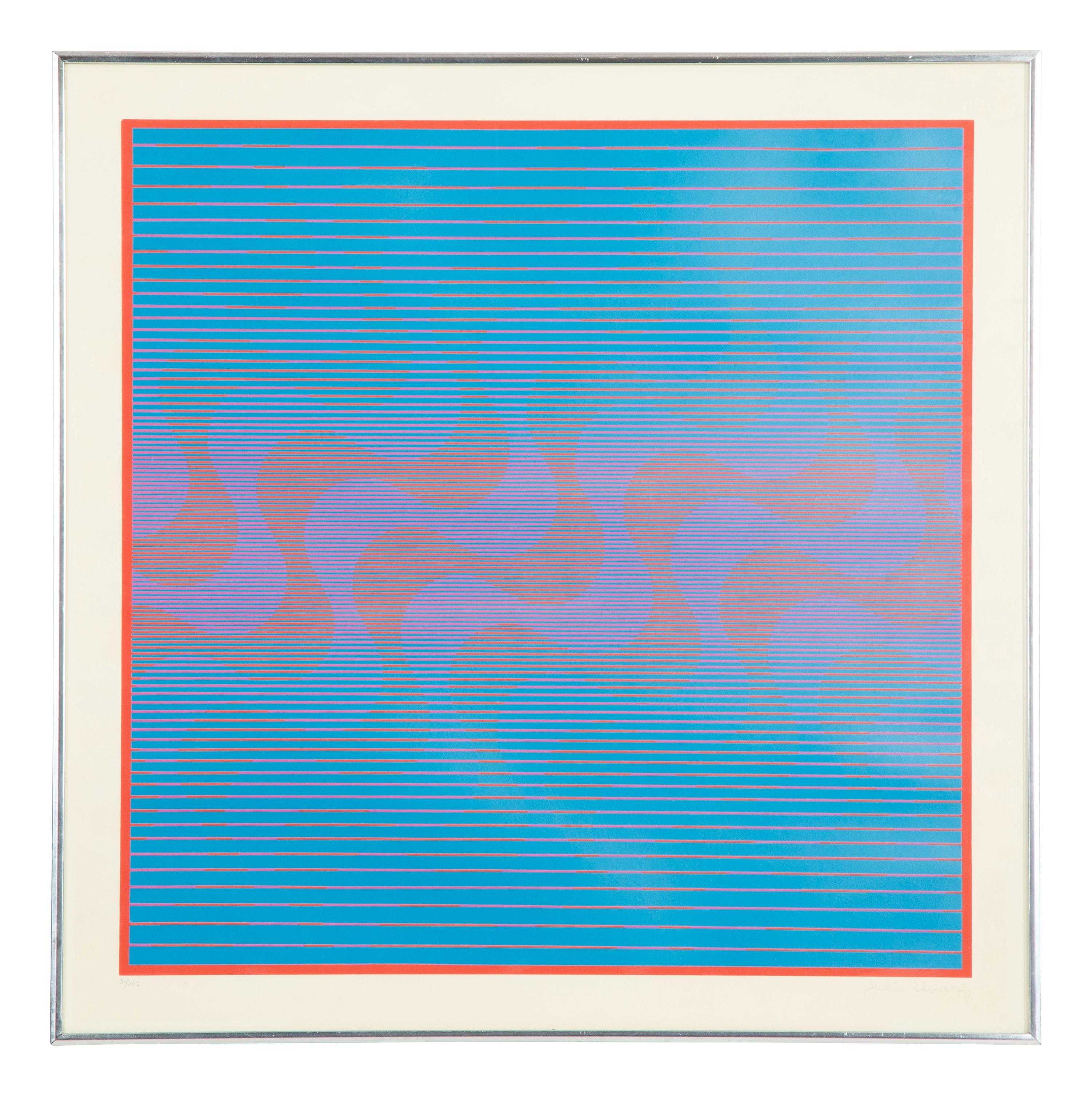Untitled (Blue and Red)