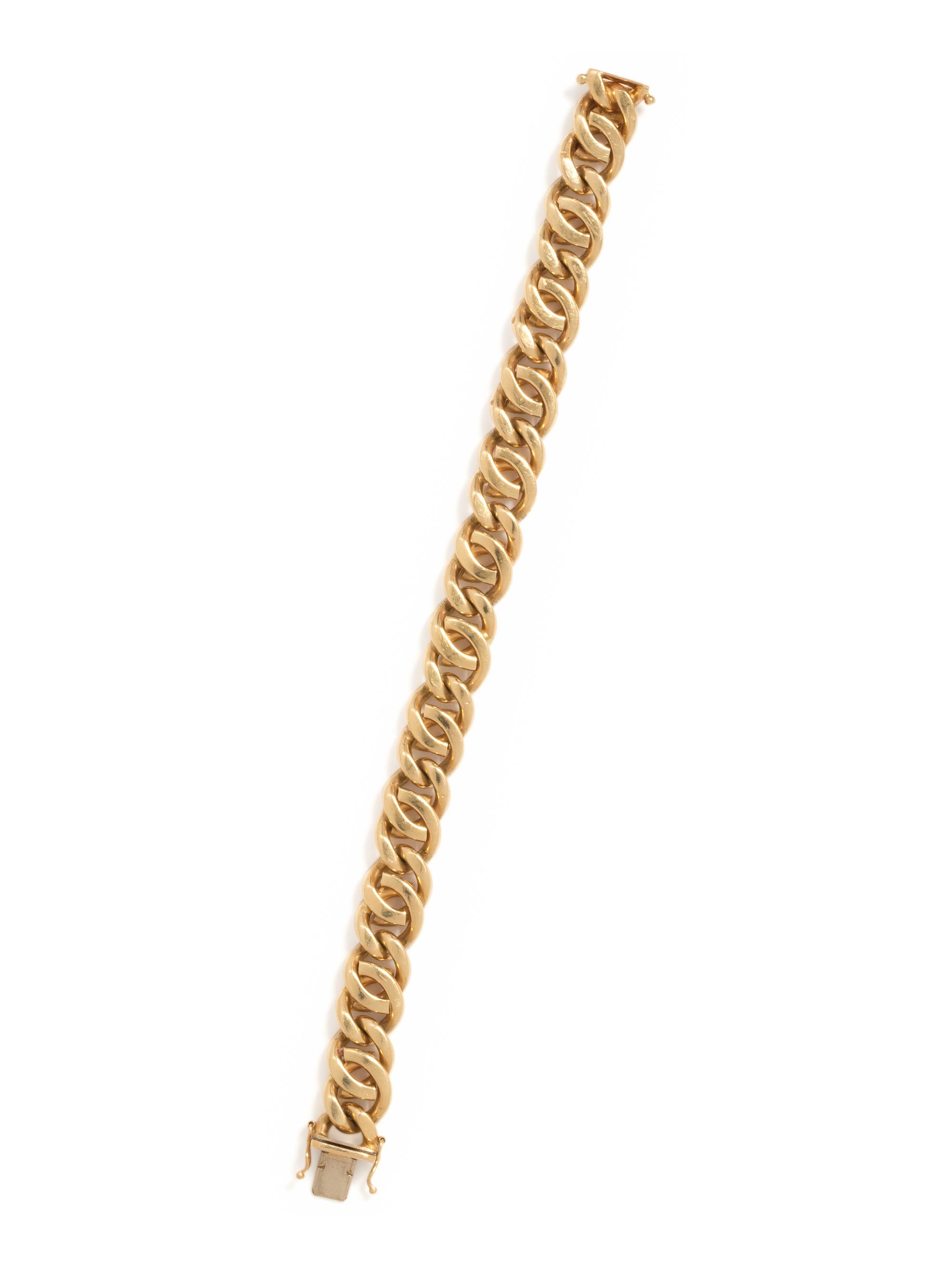 YELLOW GOLD BRACELET