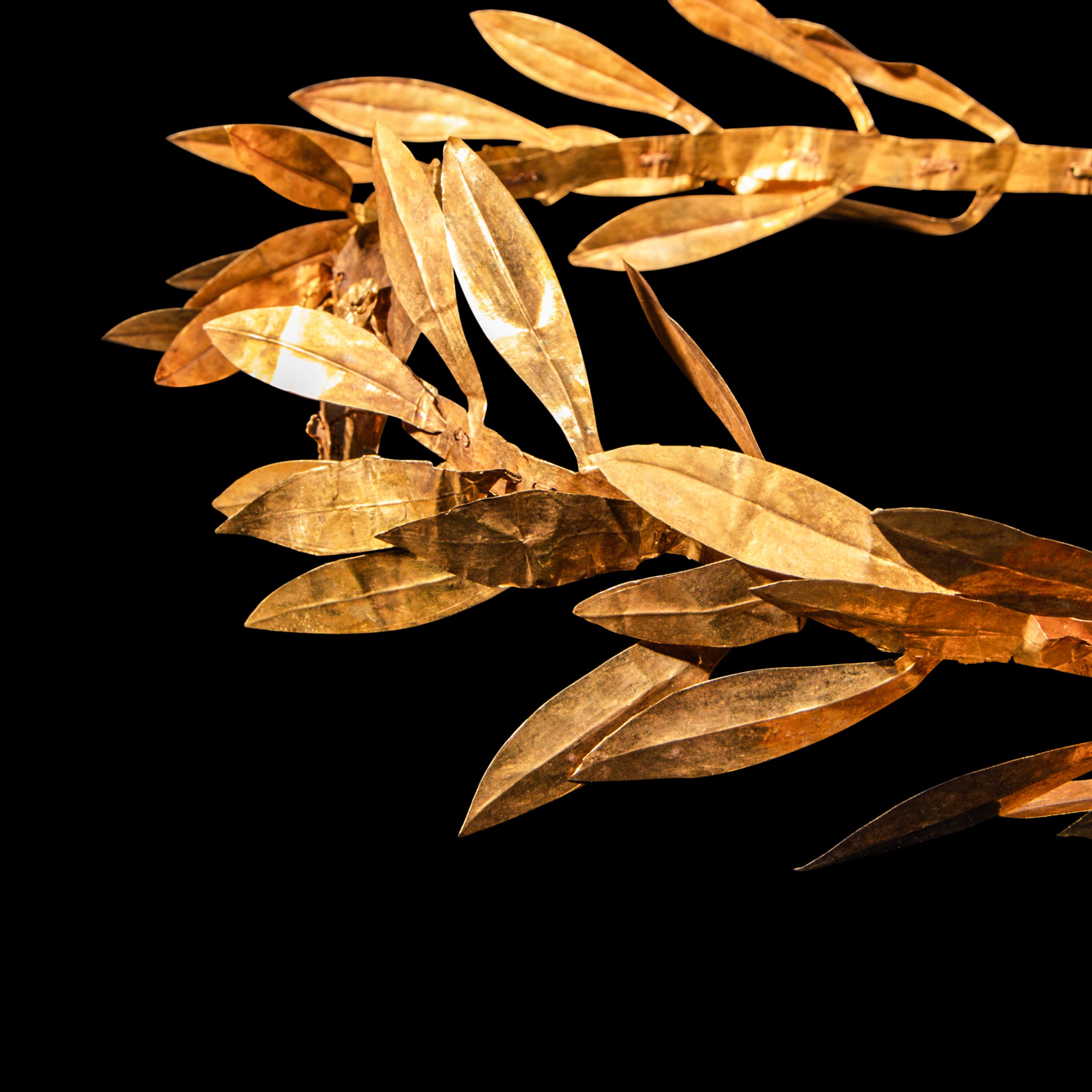 A Greek Gold Wreath