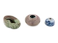 Three Chinese Porcelain Water Coupé
