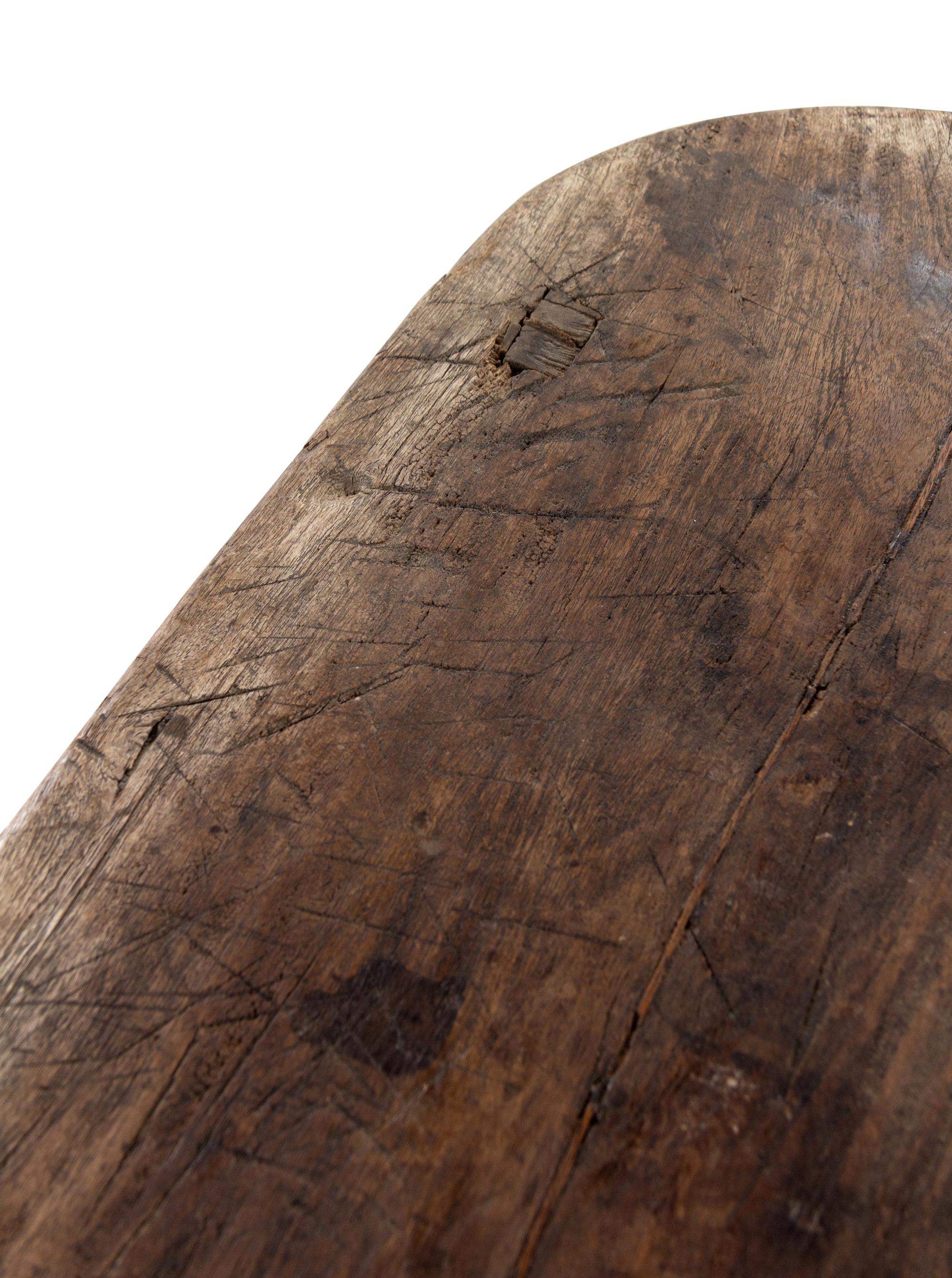 A Spanish Colonial Pine Bench