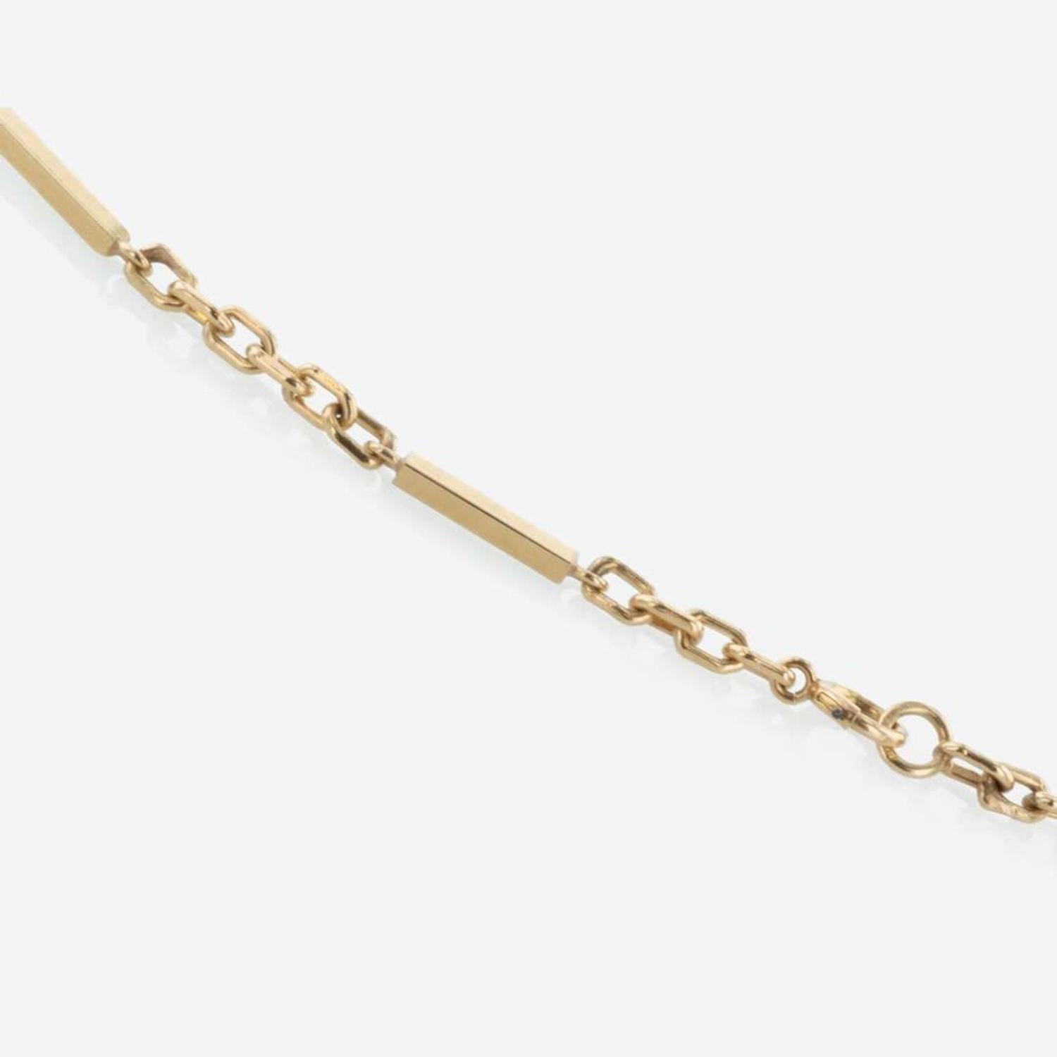 A 14K Yellow Gold Necklace
