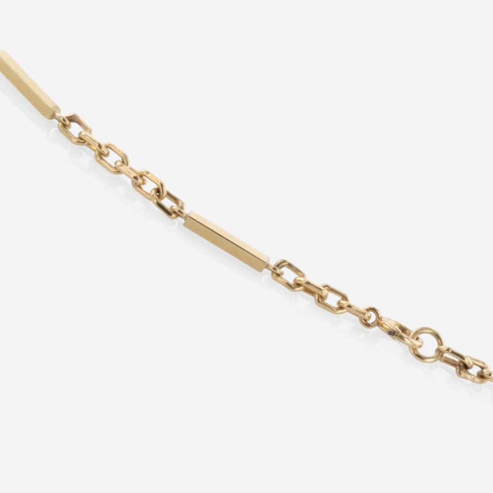 A 14K Yellow Gold Necklace