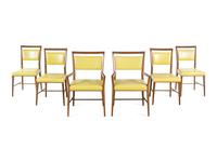 Set of Six Irwin Collection Dining Chairs, Calvin, USA