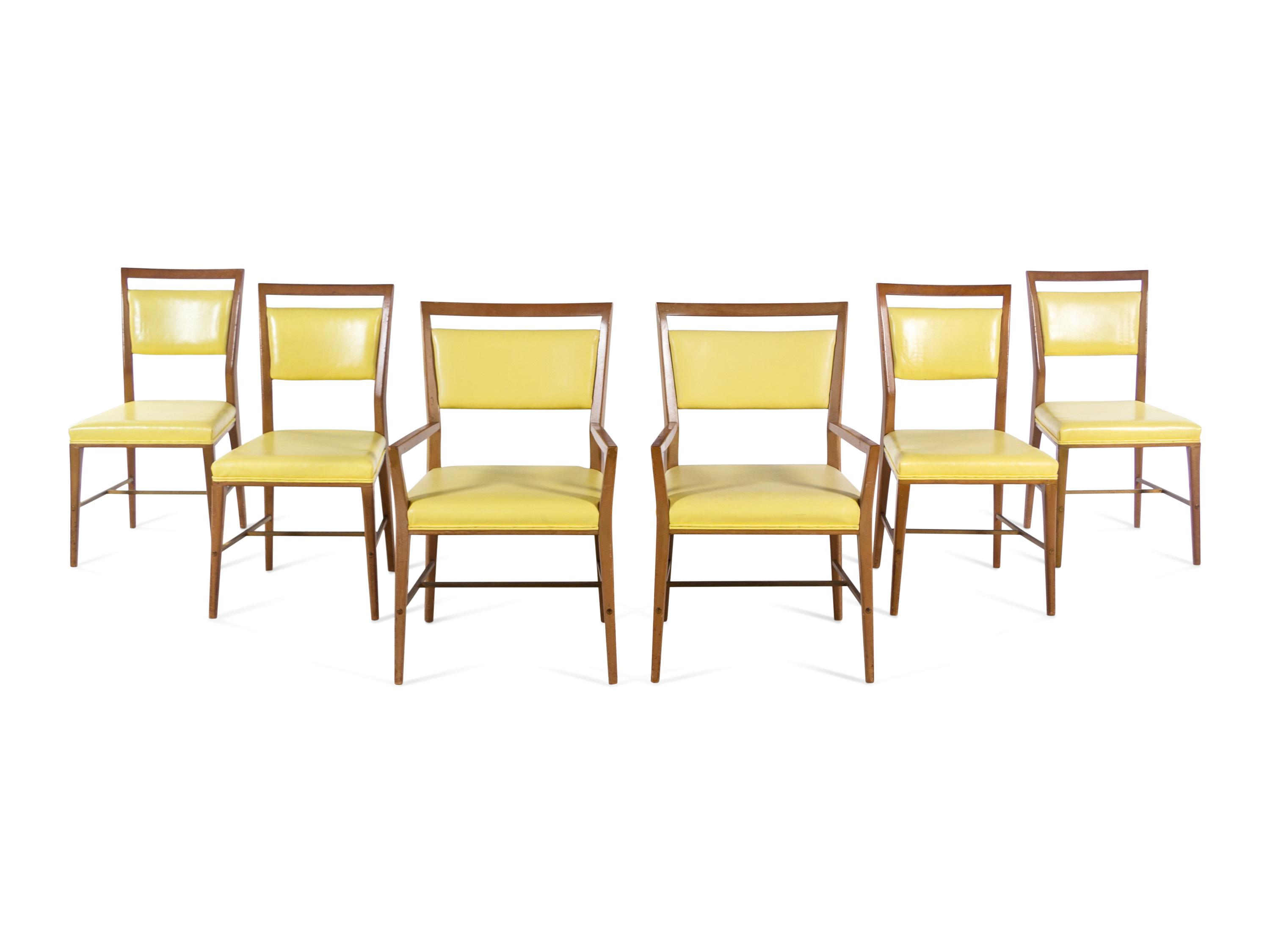 Set of Six Irwin Collection Dining Chairs, Calvin, USA
