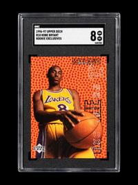 A Group of 12 Graded 1996-97 Kobe Bryant Rookie Basketball Cards,