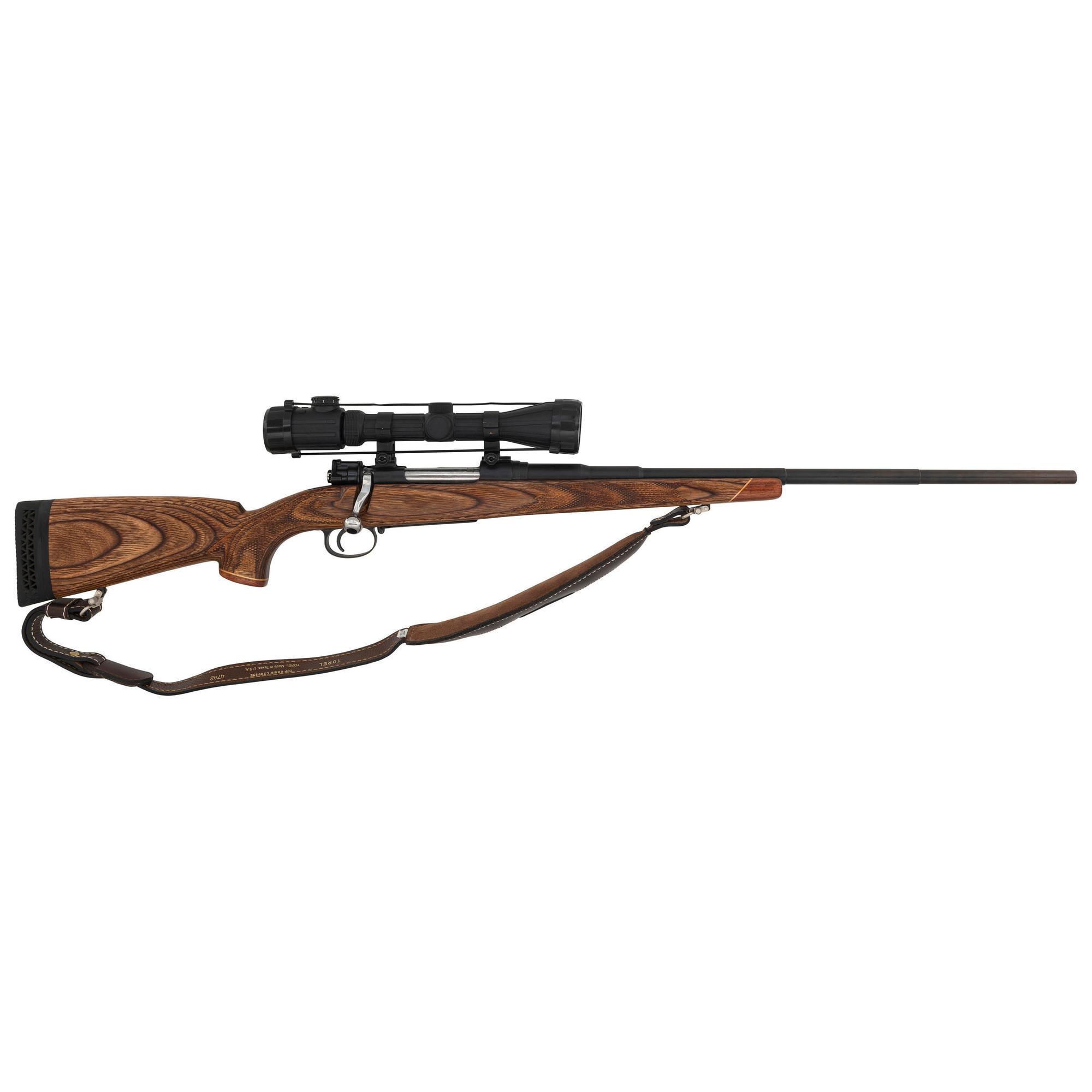 ** Sporterized Mauser Model 98K Rifle with Scope