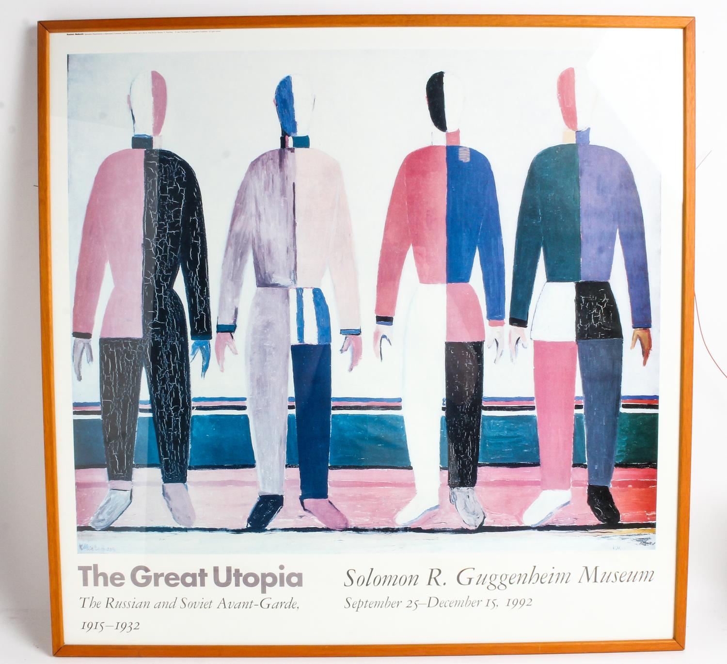 A Set of Four Polychrome Resin Figures Height of each 19 inches. — GUGGENHEIM MUSEUM, 1996