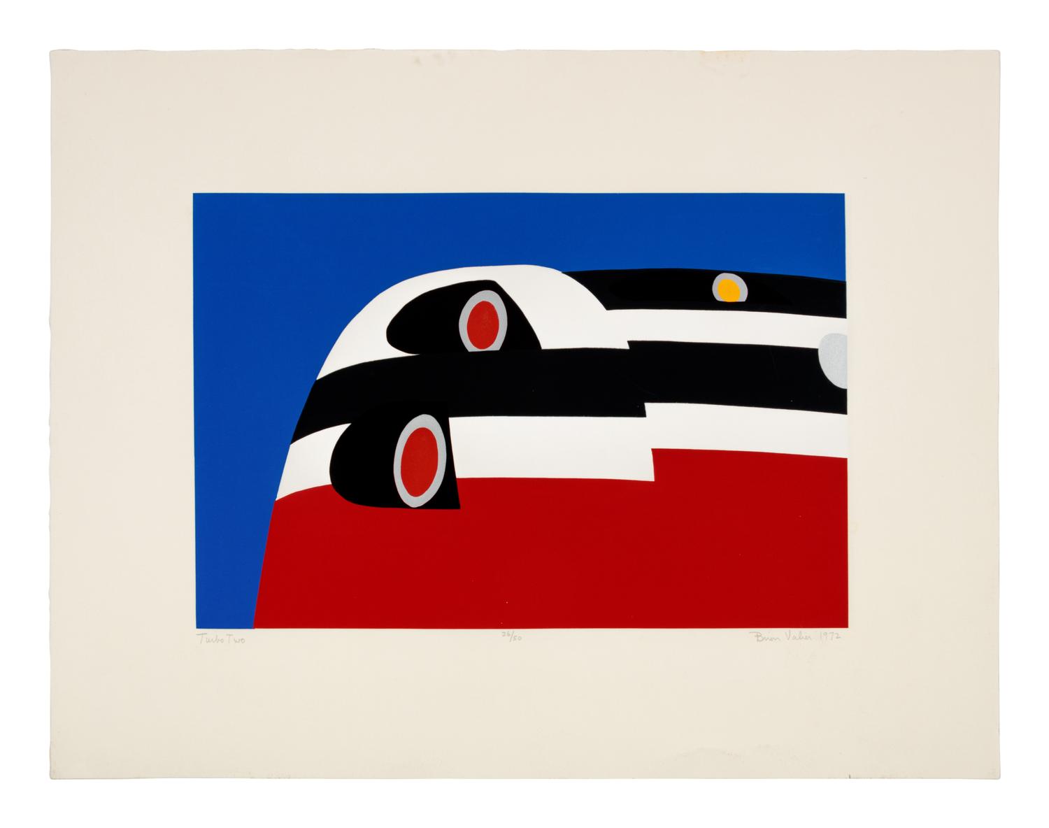 A group of four prints ( Celestial Star Express; Rambler Two; Turbo Two; Silver Top )