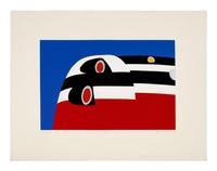 A group of four prints ( Celestial Star Express; Rambler Two; Turbo Two; Silver Top )
