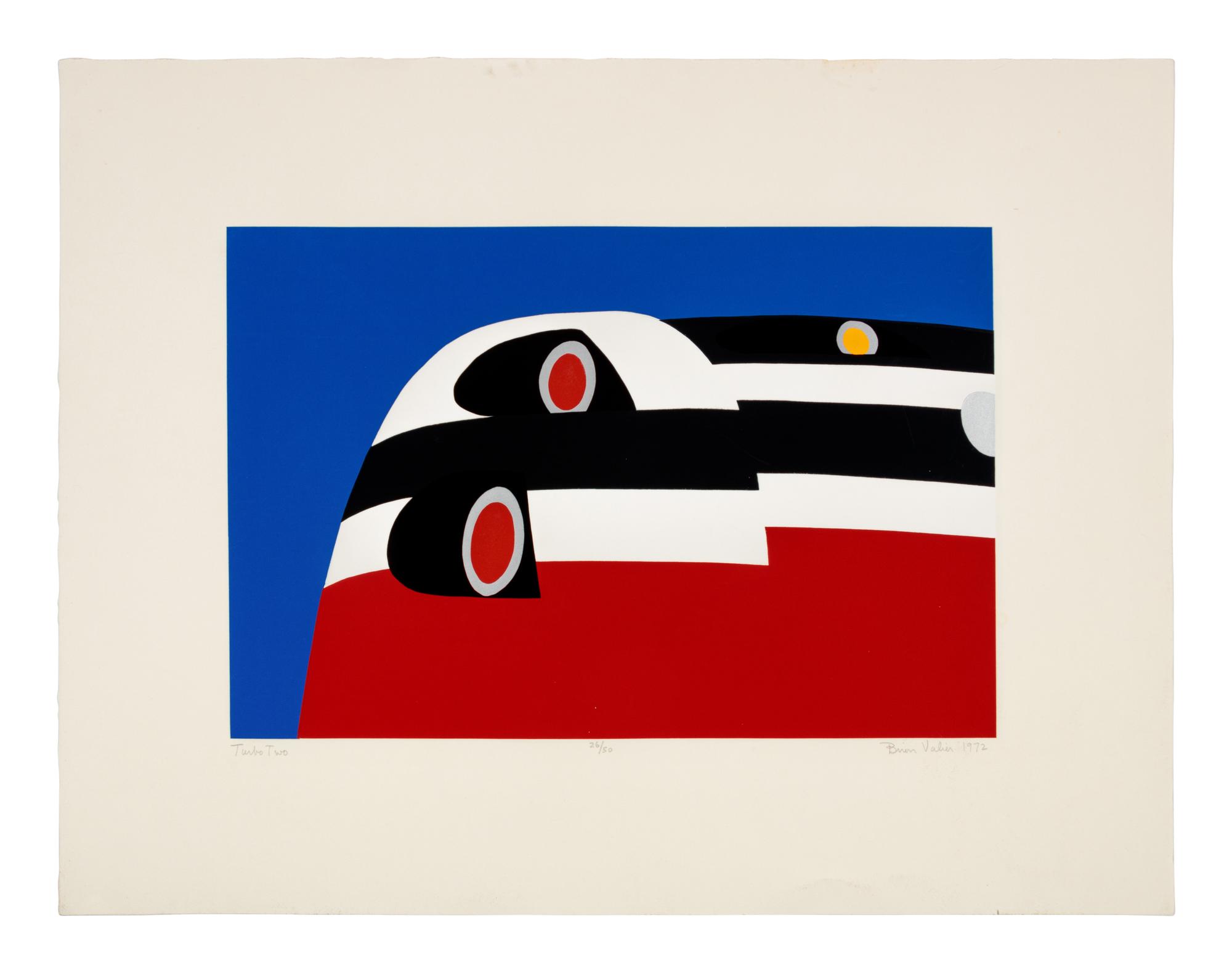 A group of four prints ( Celestial Star Express; Rambler Two; Turbo Two; Silver Top )