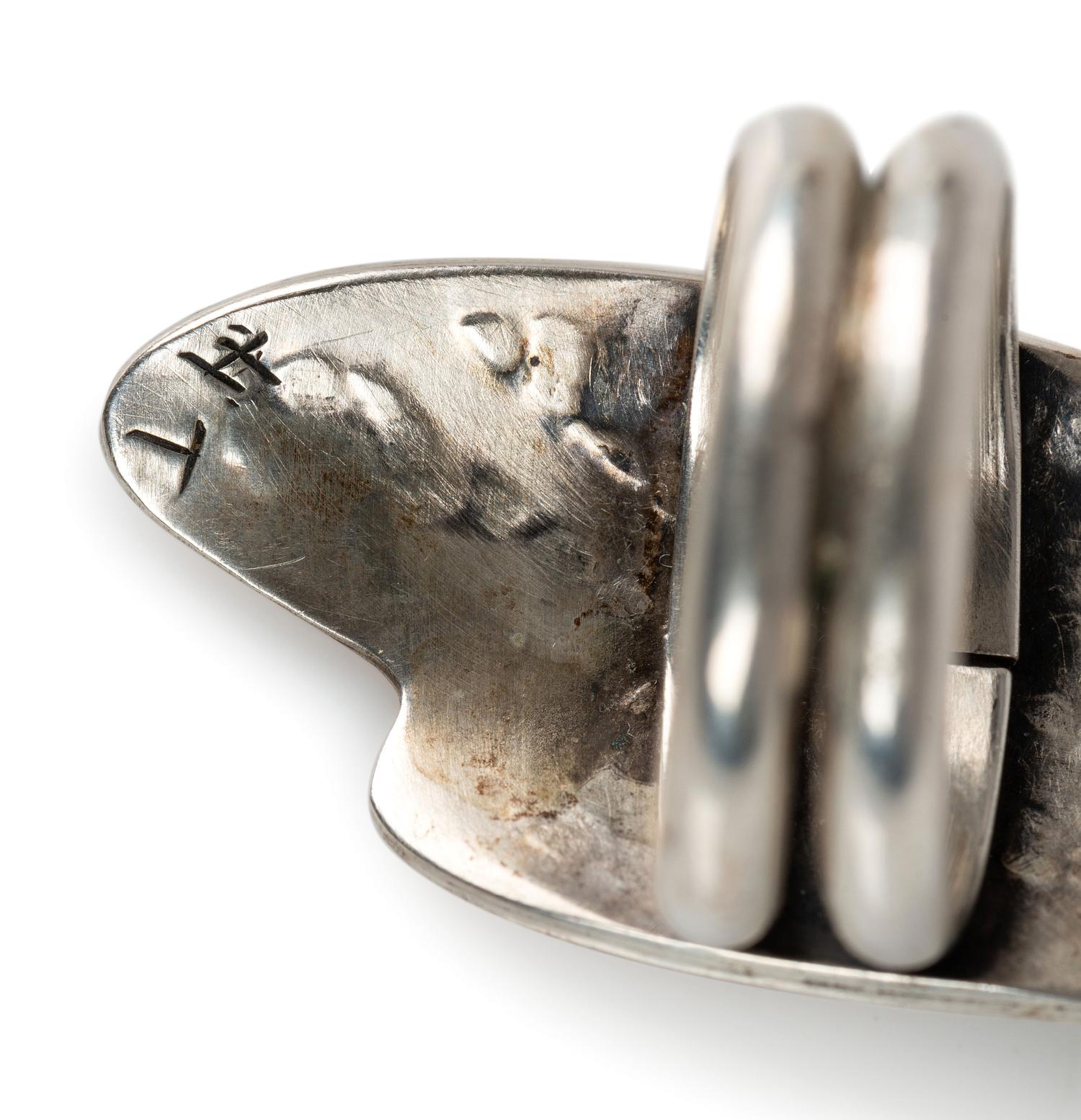 Navajo and Hopi Silver Overlay Jewelry
