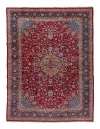 A Kashan Wool Rug