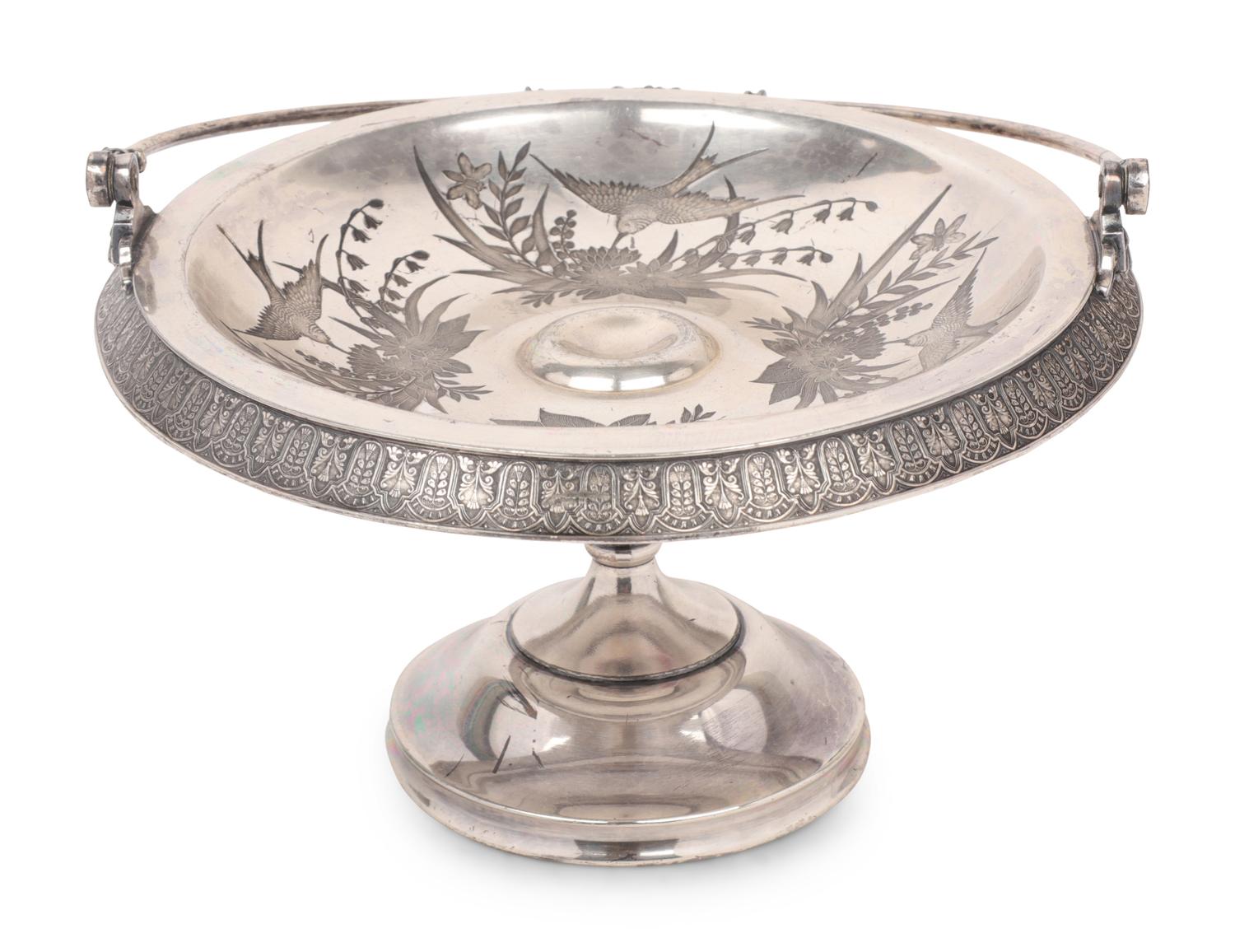 A Group of English and American Silver-Plate Articles