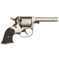 Nickel Remington Rider Pocket Revolver .32RF Factory Conversion