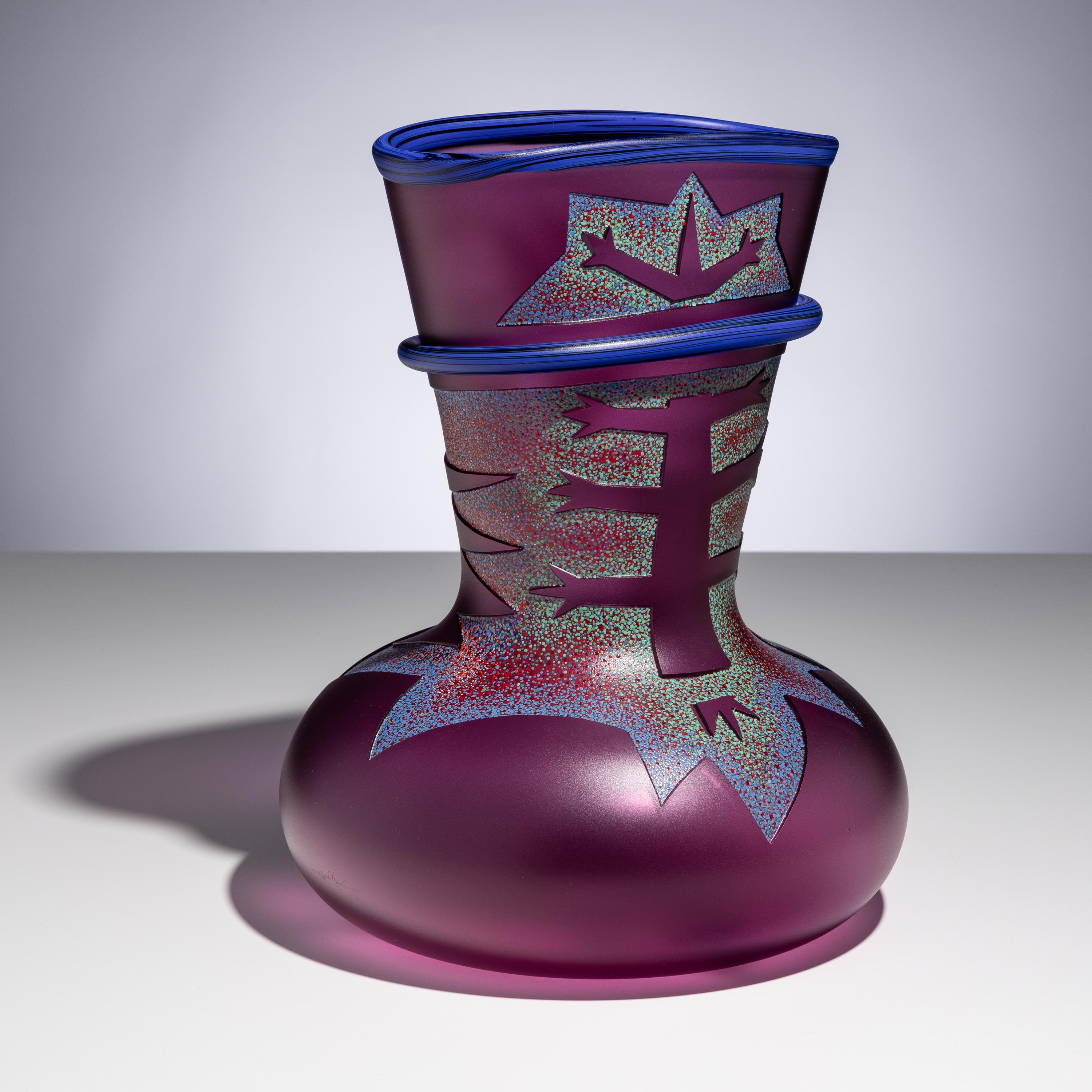 Dan Dailey (American, b. 1947) — Pine Tree Woman Vase, 1994