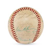 A 1976 Cincinnati Reds Team Signed Autograph Baseball