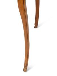 A French Provinical Carved Walnut Writing Table