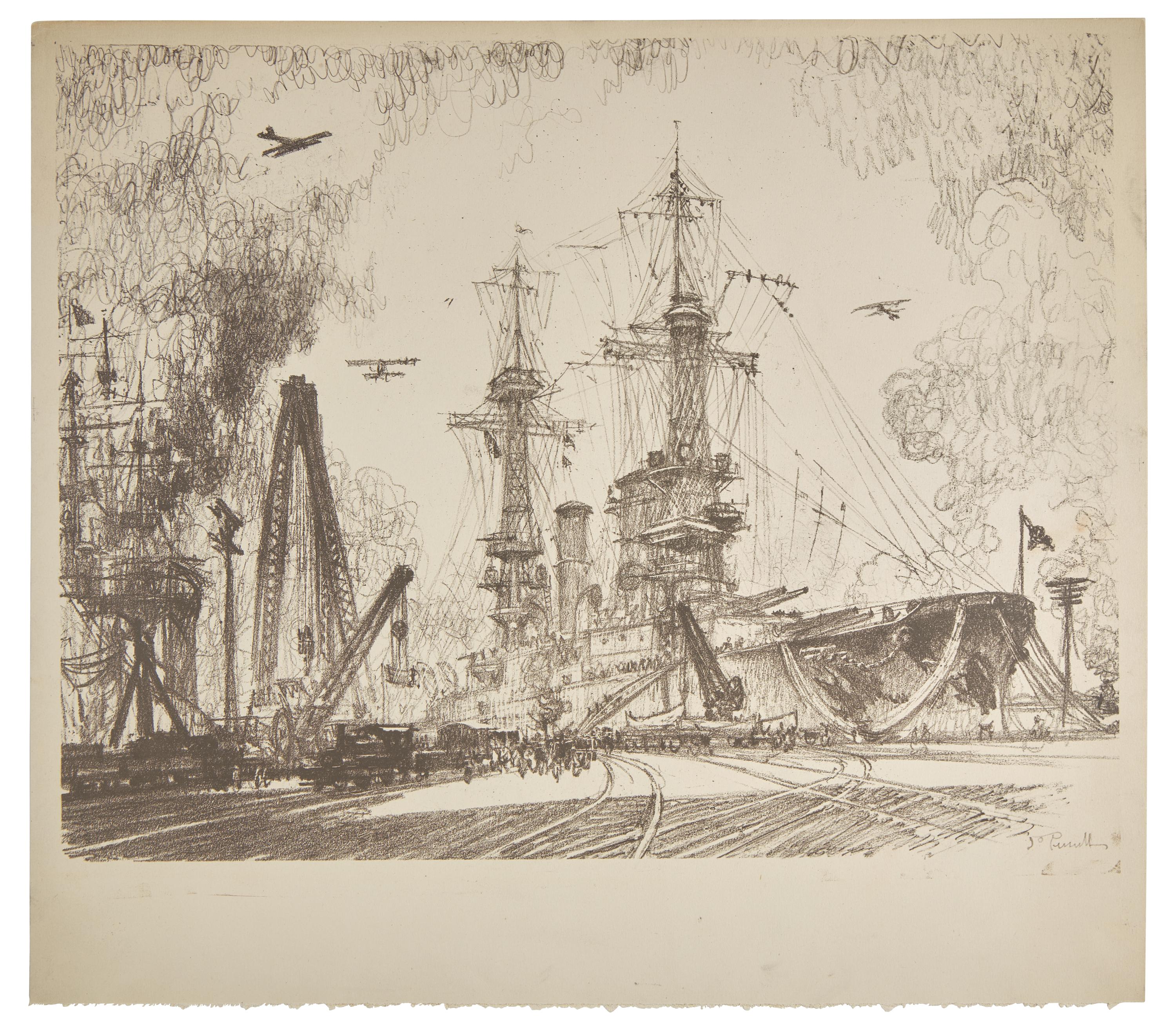 Six Works: Ready to Start, also known as Provide the Sinews of War (4); together with In Dry Dock; together with Building Submarine Chasers), 1917 (6)