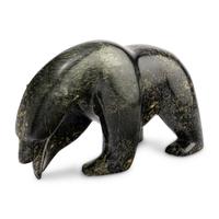 Inuit Carved Soapstone Polar Bear