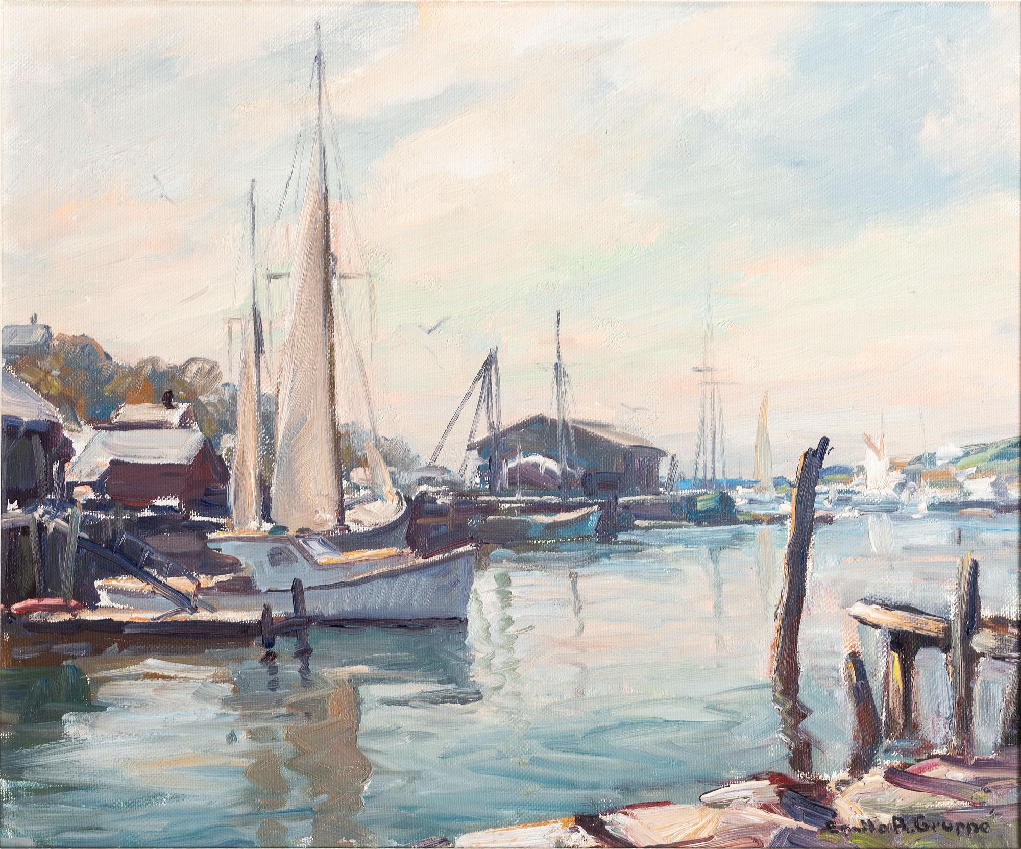 Gloucester Harbor Scene
