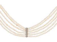 COLLECTION OF STERLING SILVER AND CULTURED PEARL JEWELRY