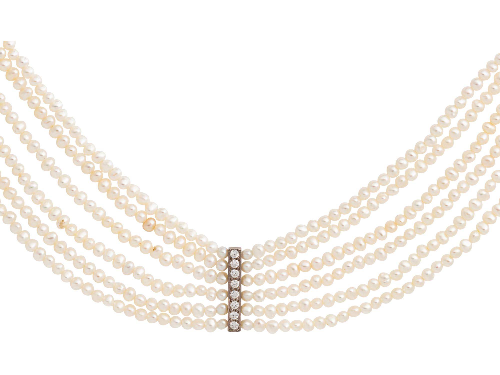 COLLECTION OF STERLING SILVER AND CULTURED PEARL JEWELRY