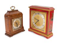 Two Elliott Clocks Retailed by Garrard and Company