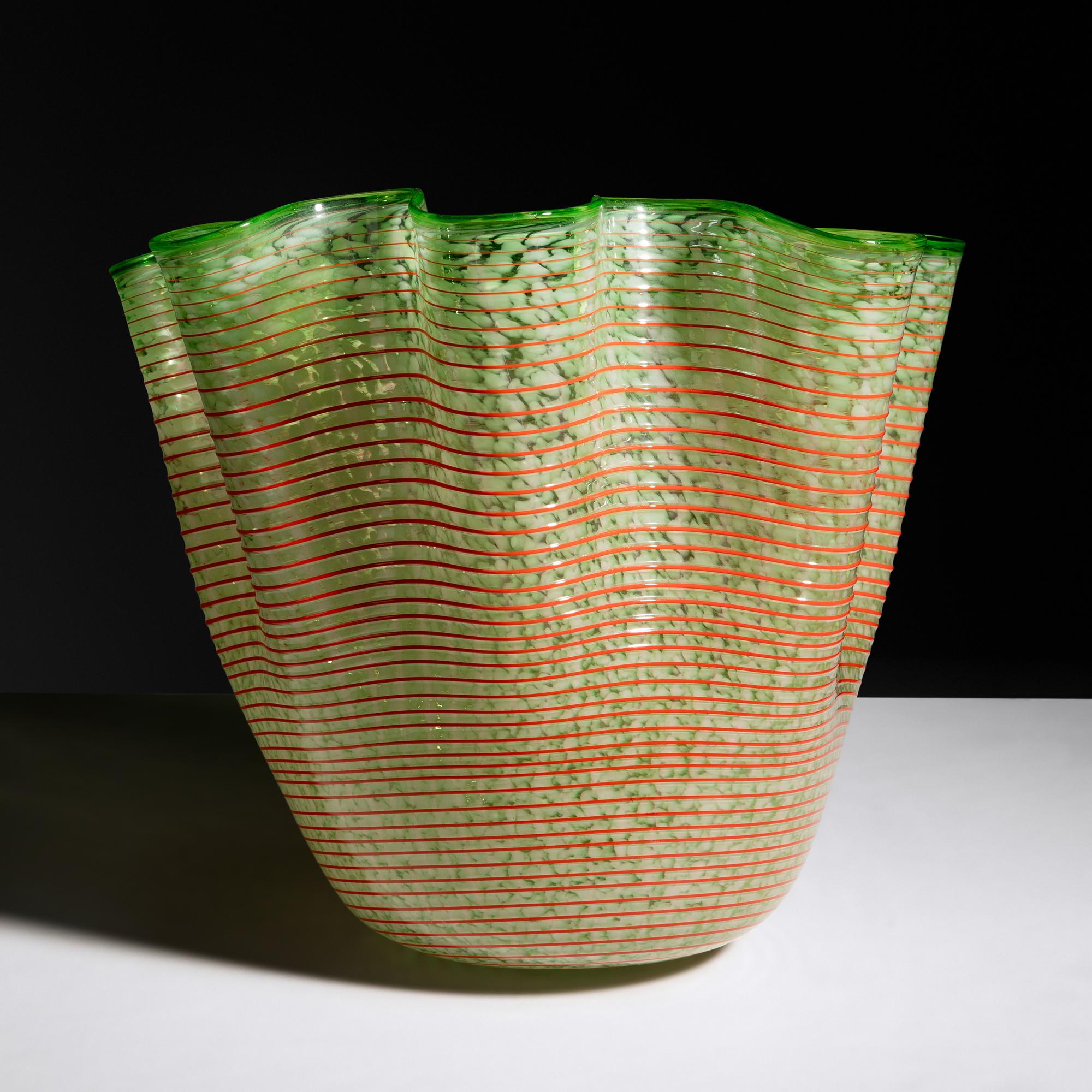 Studio Glass Tessuto Vase