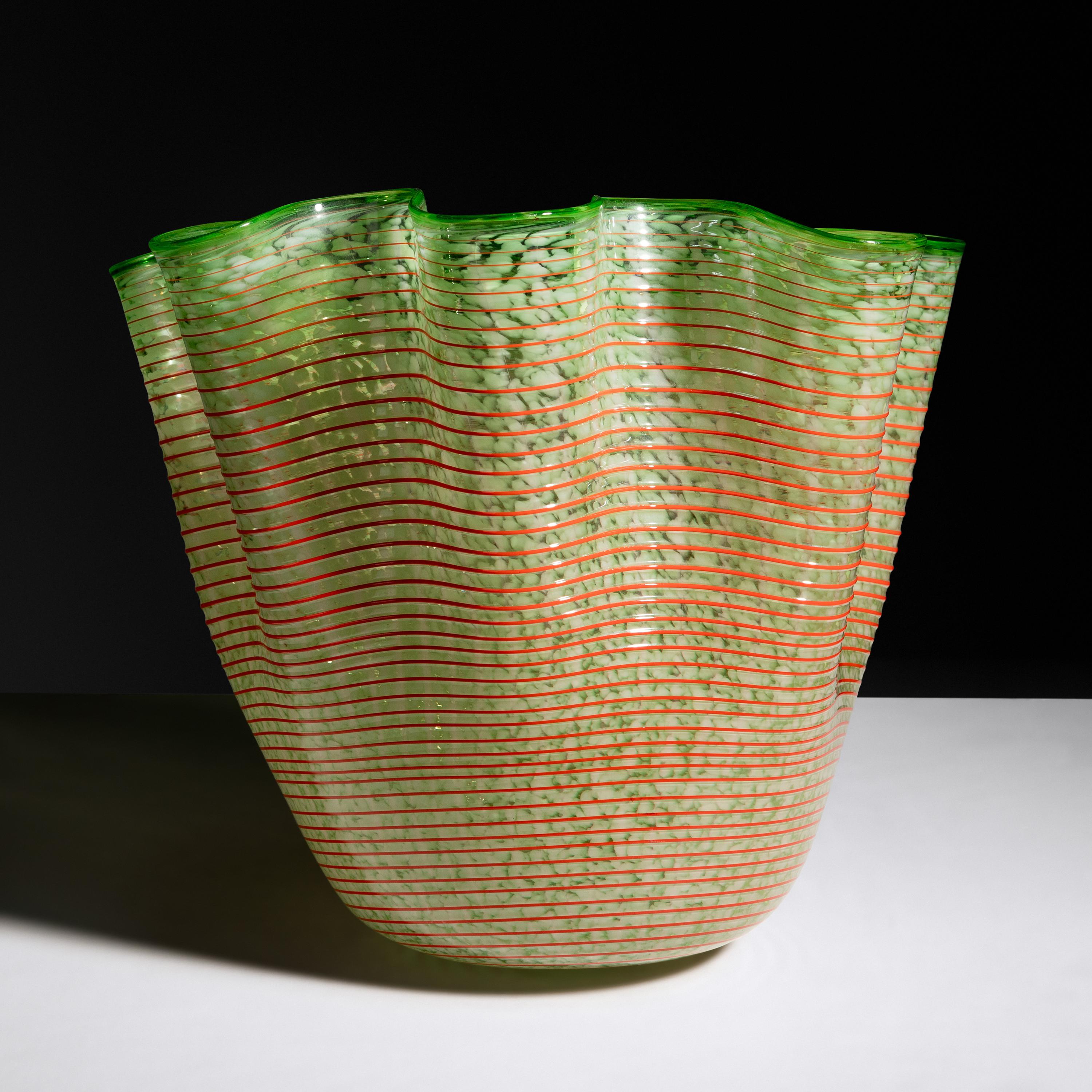 Studio Glass Tessuto Vase