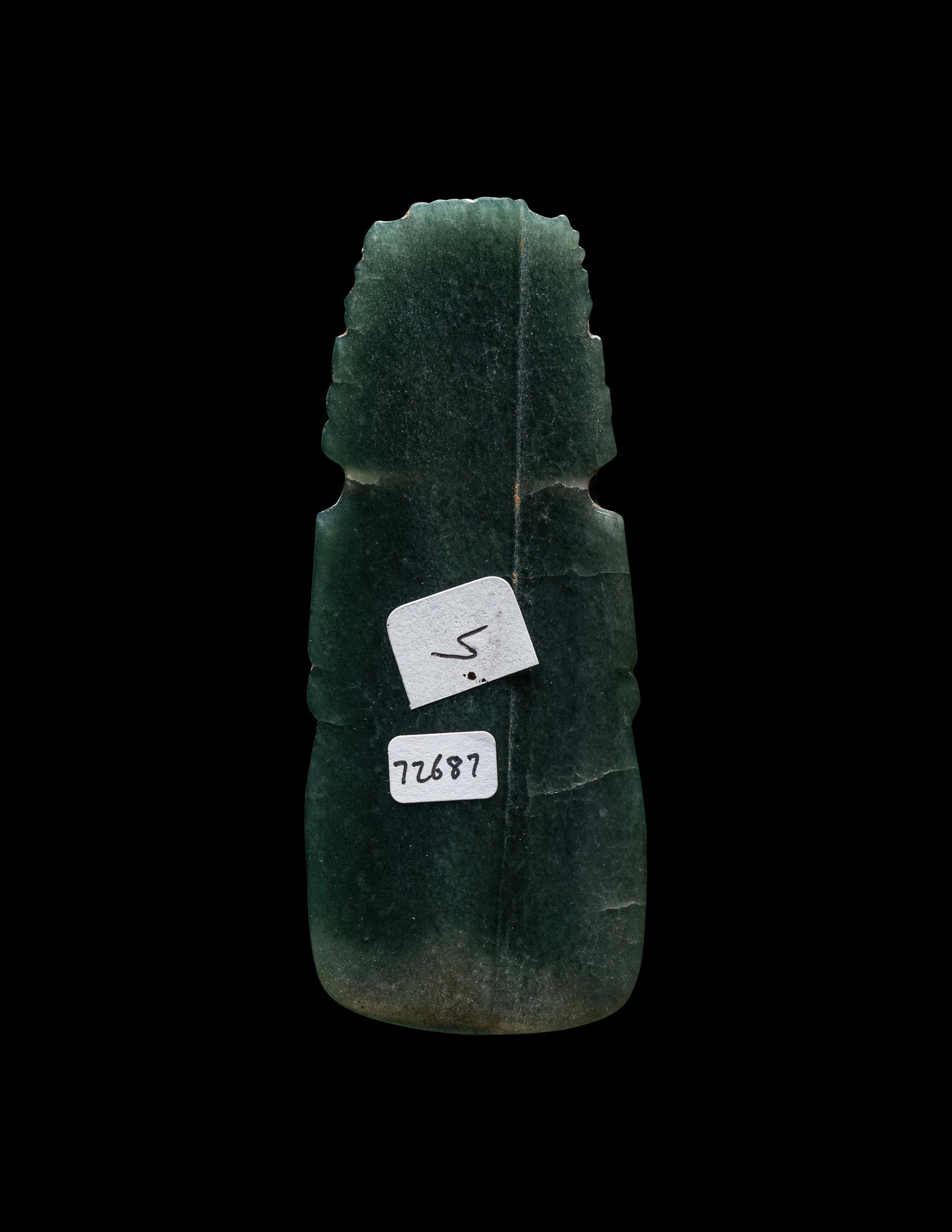 A Nicoya Jade Axe-God Celt