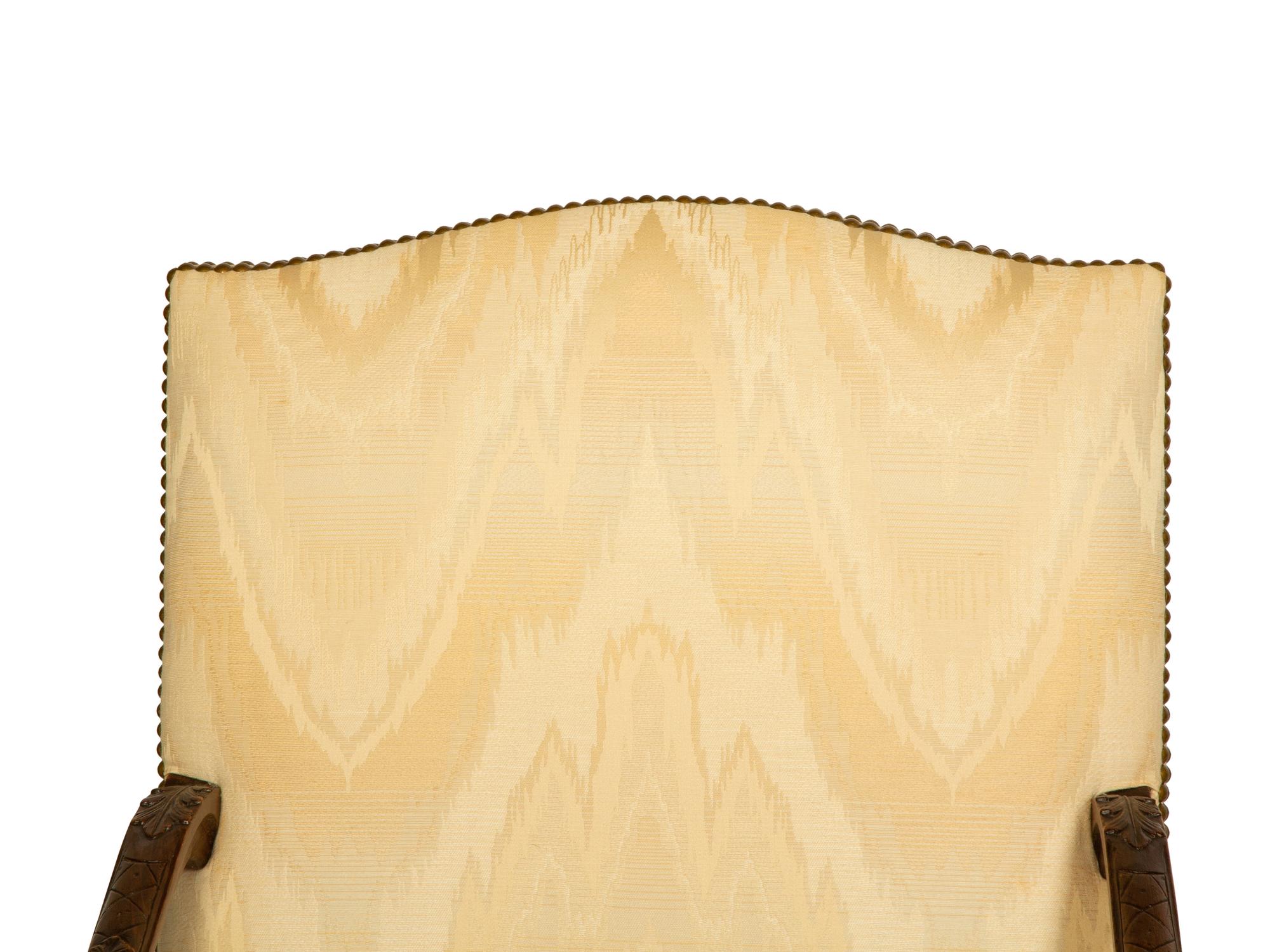 Two Régence Style Fauteuils and a Stool