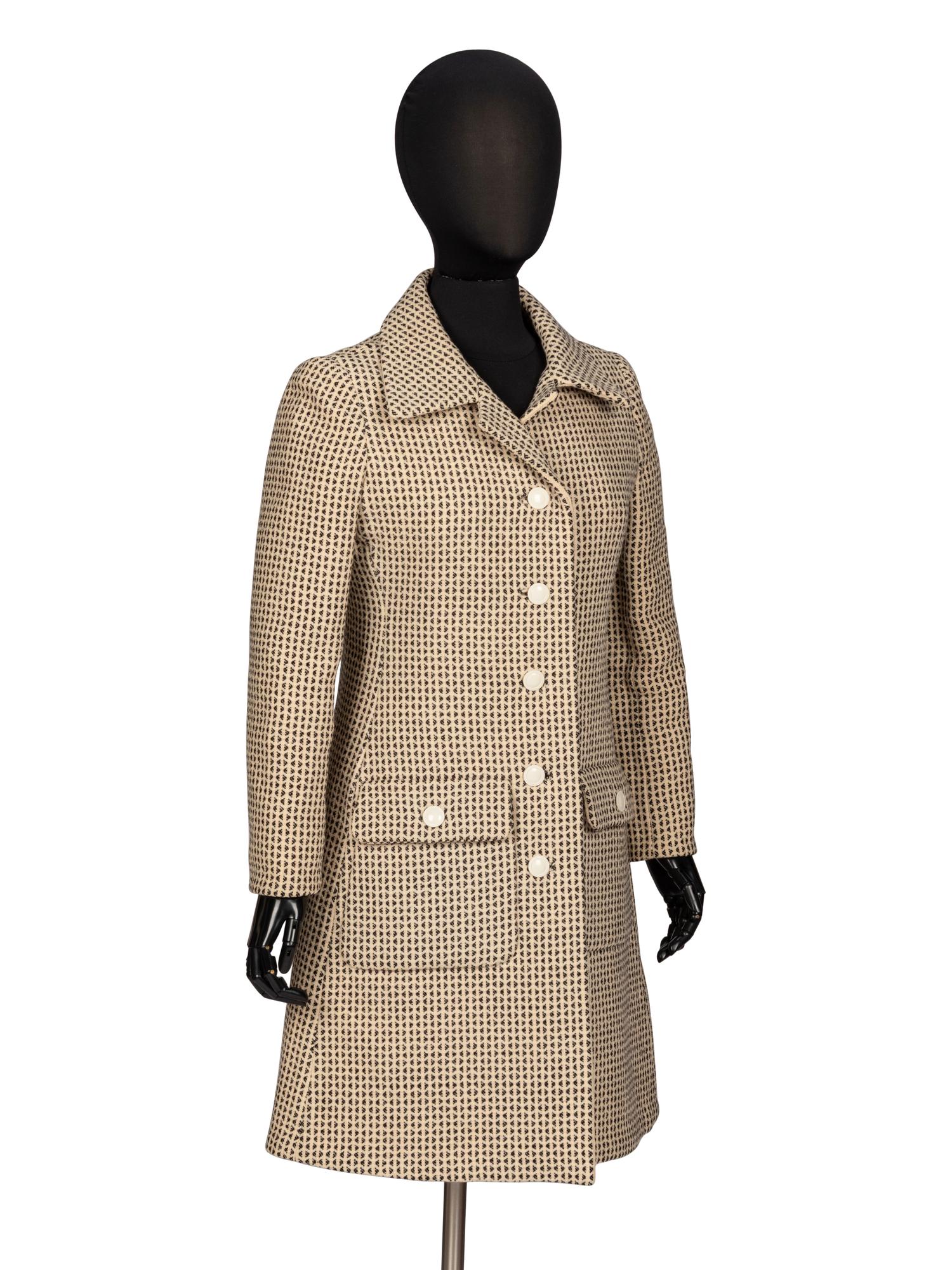 Galanos, Tailored Wool Tweed Jacket