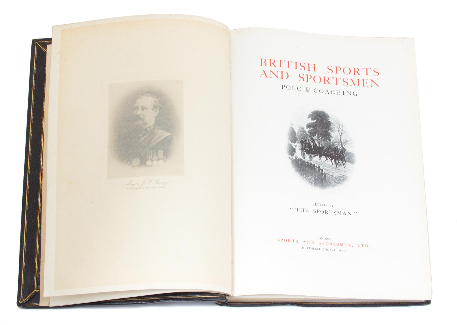 BRITISH SPORTS & SPORTSMEN, POLO AND COACHING.