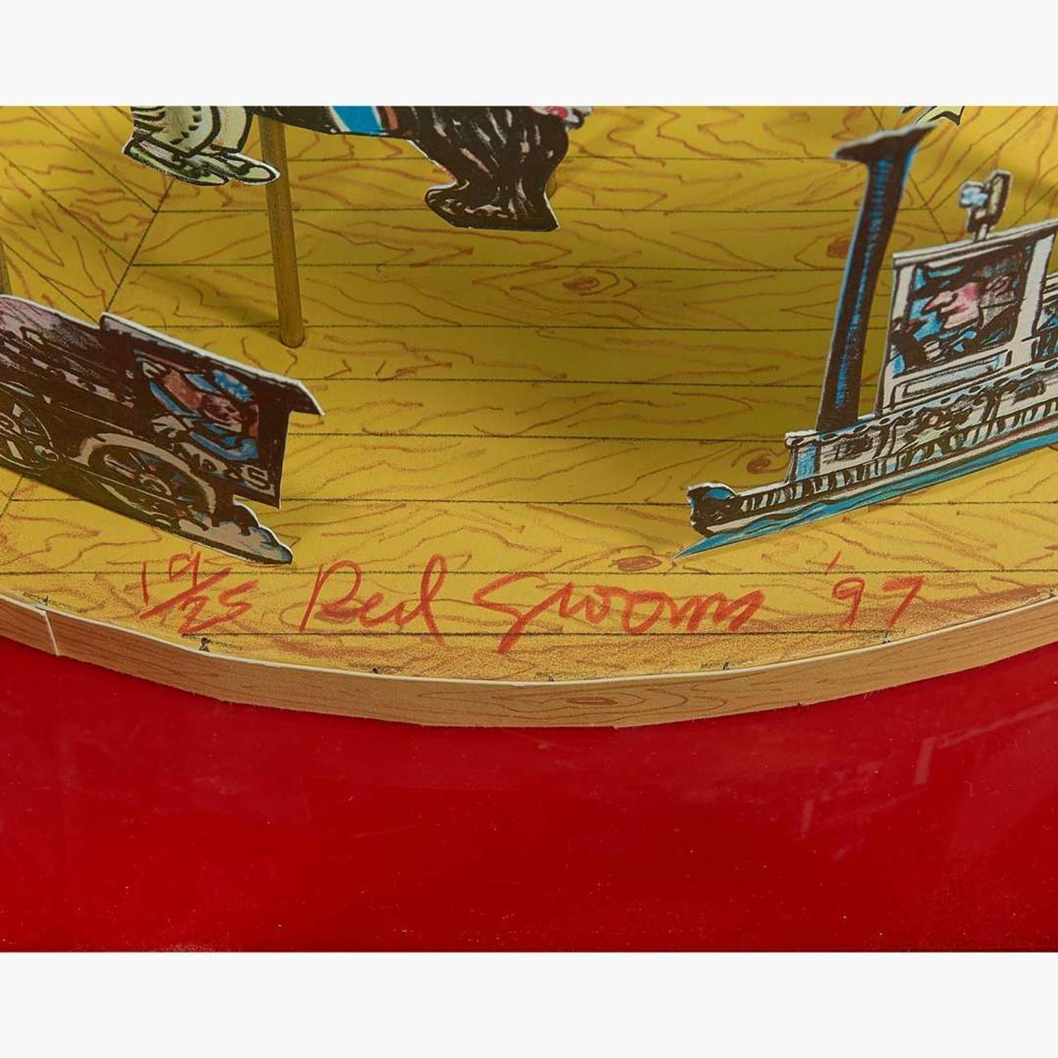 Red Grooms (American, b.1937) Tennessee Fox Trot Carousel