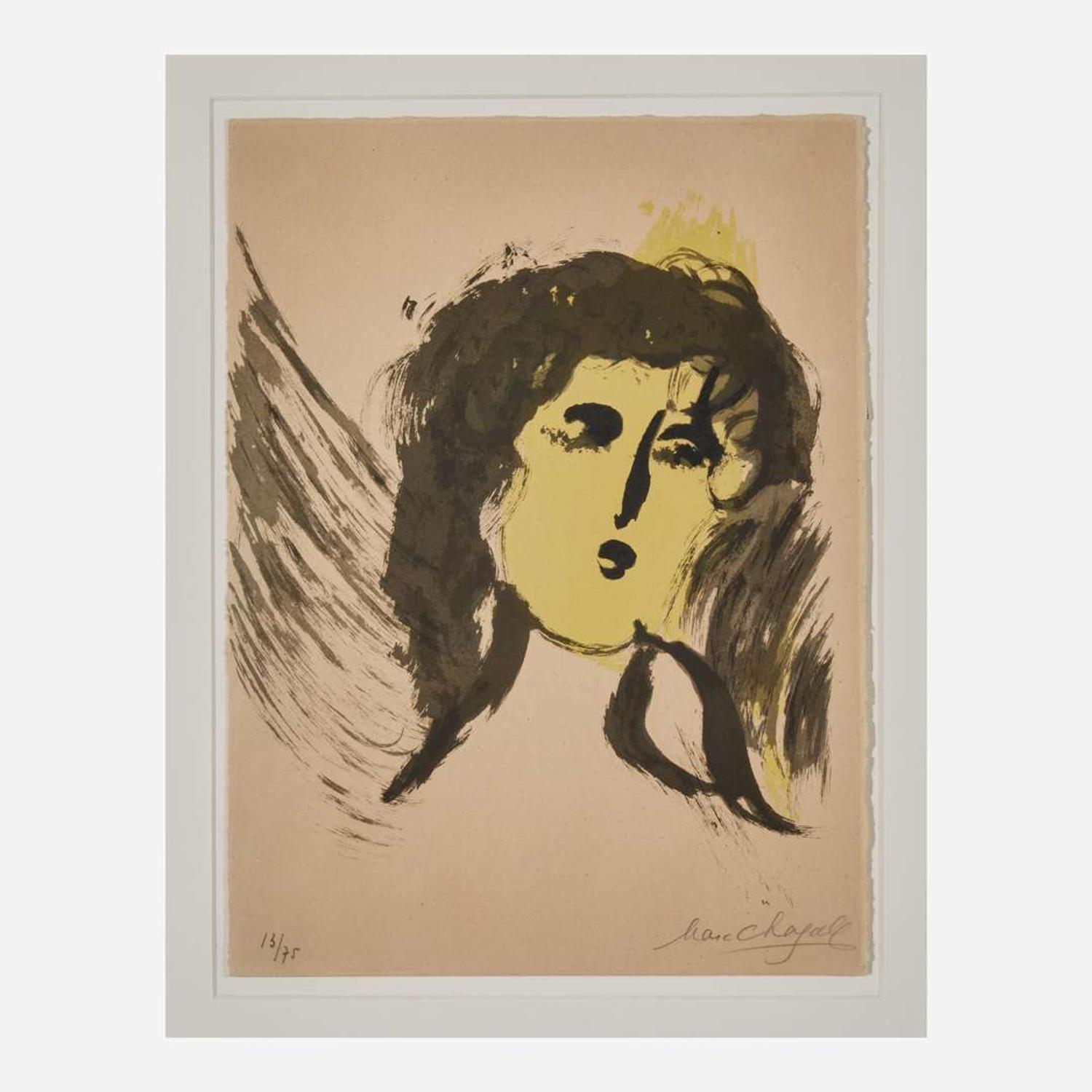 Marc Chagall (French/Russian, 1887-1985) The Angel
