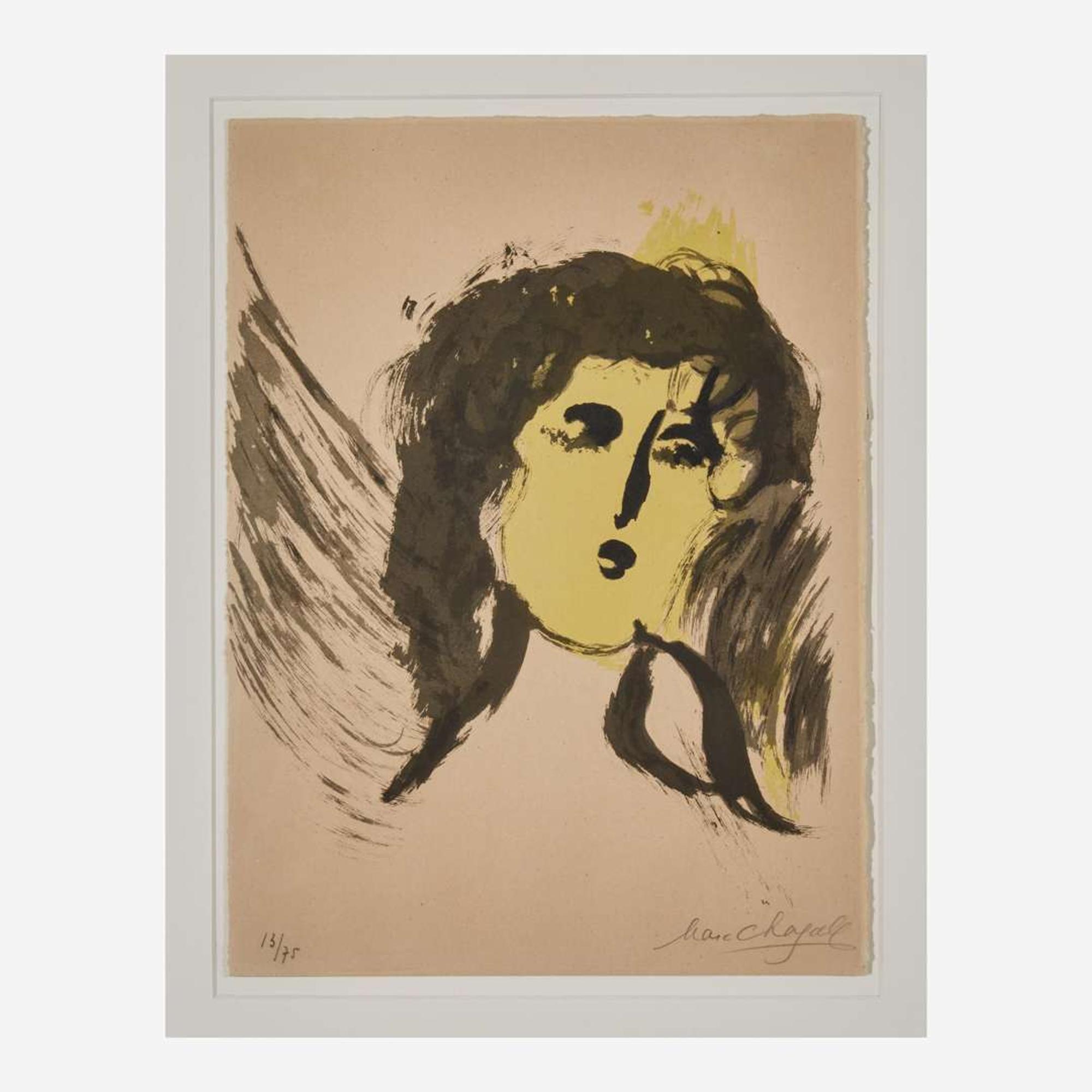 Marc Chagall (French/Russian, 1887-1985) The Angel
