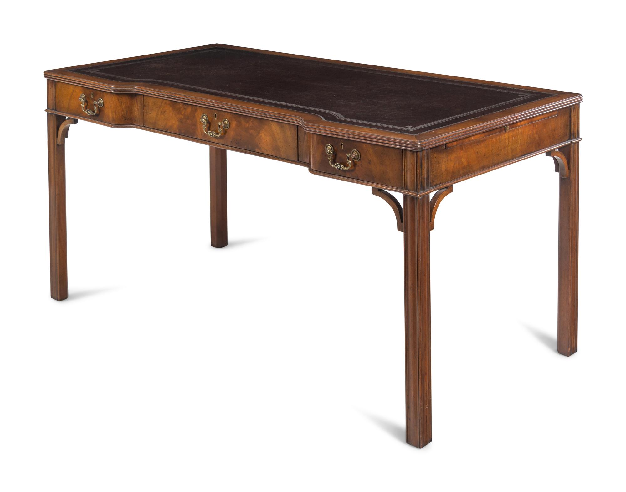 A George III Style Mahogany Writing Table